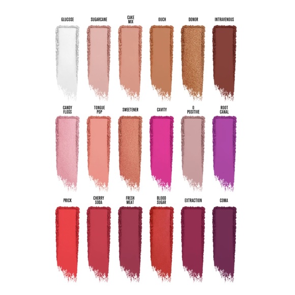 NEW Jeffree Star Cosmetics BLOOD SUGAR Eyeshadow Palette - Picture 2 of 9